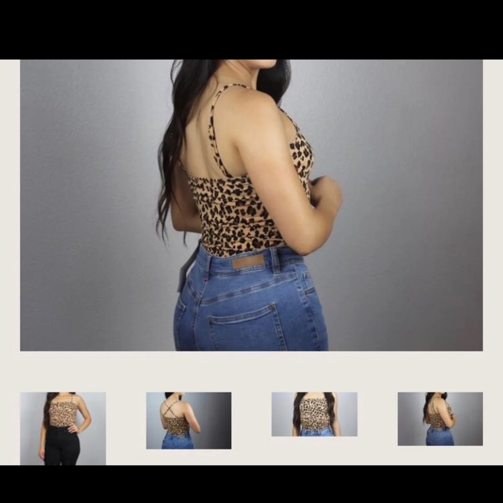 Leopard bodysuit